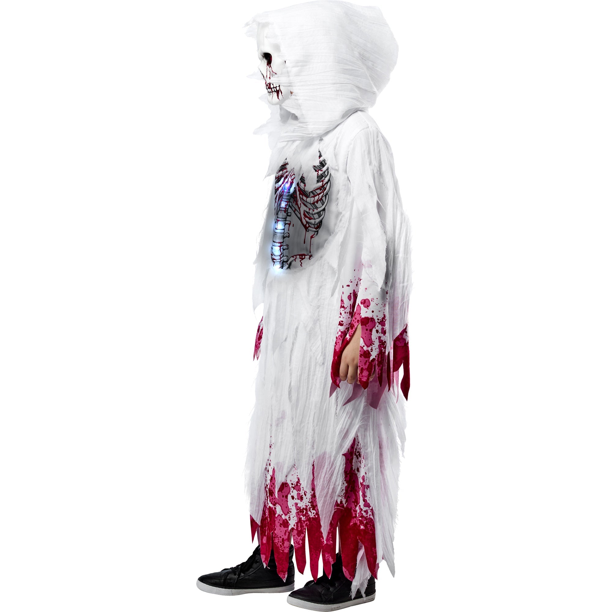 Light Up Bloody Ghost Costume for Boys - Image 3