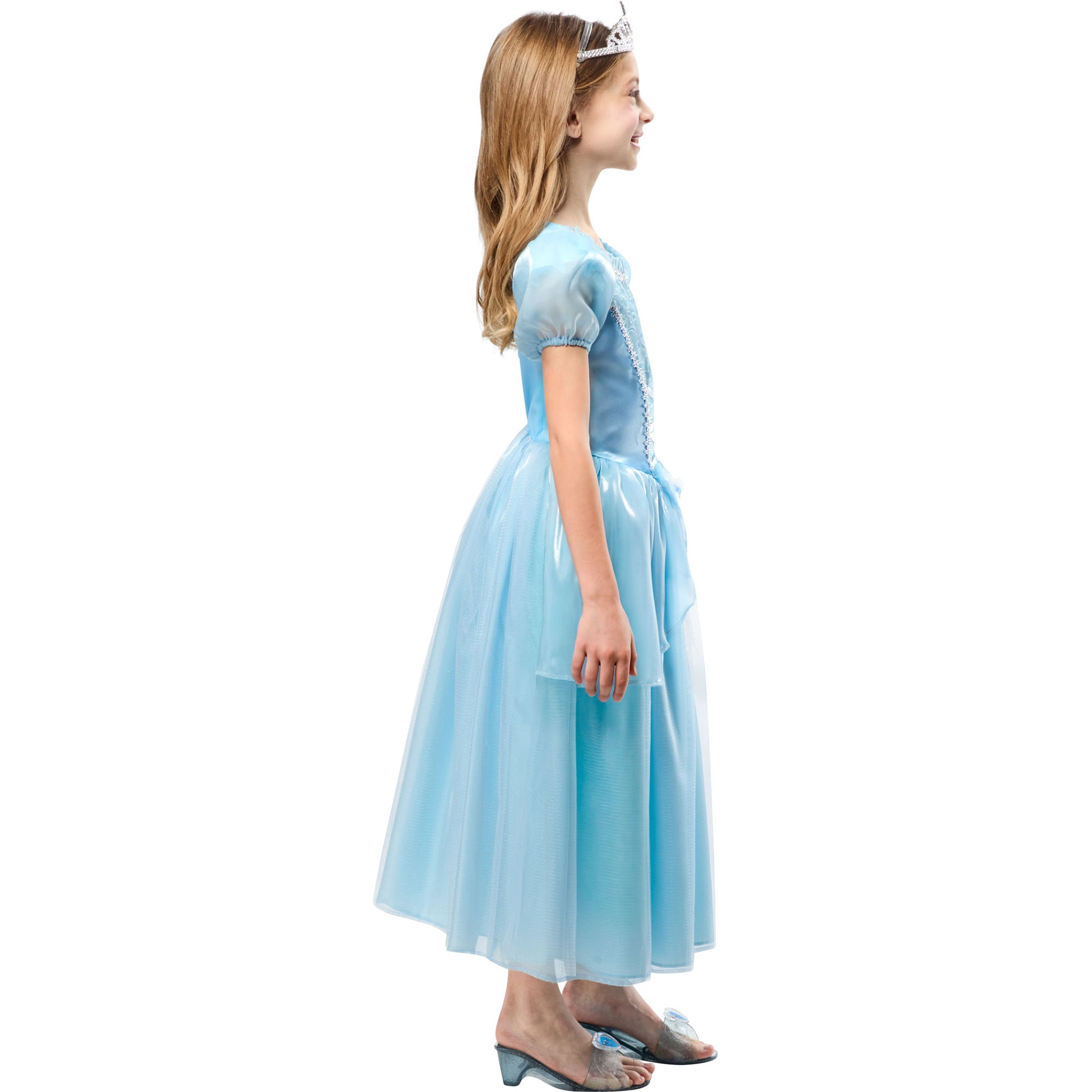 Blue Princess Costume Dress for Girls - Image 3