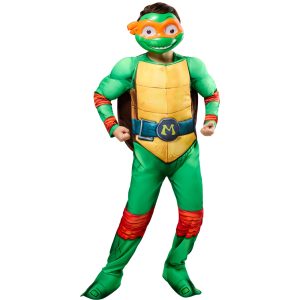 TMNT Mutant Mayhem Michelangelo Costume for Boys
