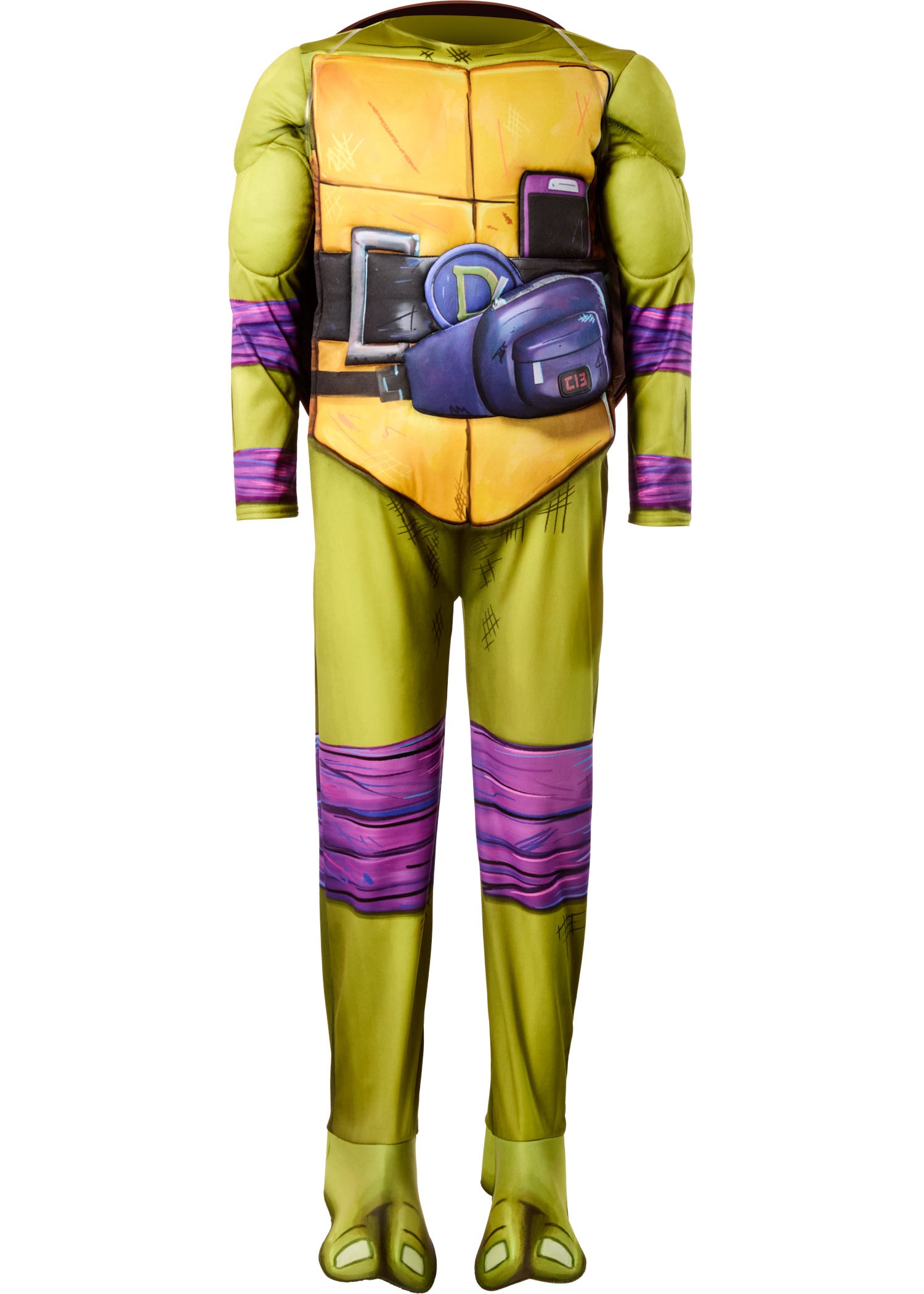 TMNT Mutant Mayhem Donatello Costume for Boys - Image 9