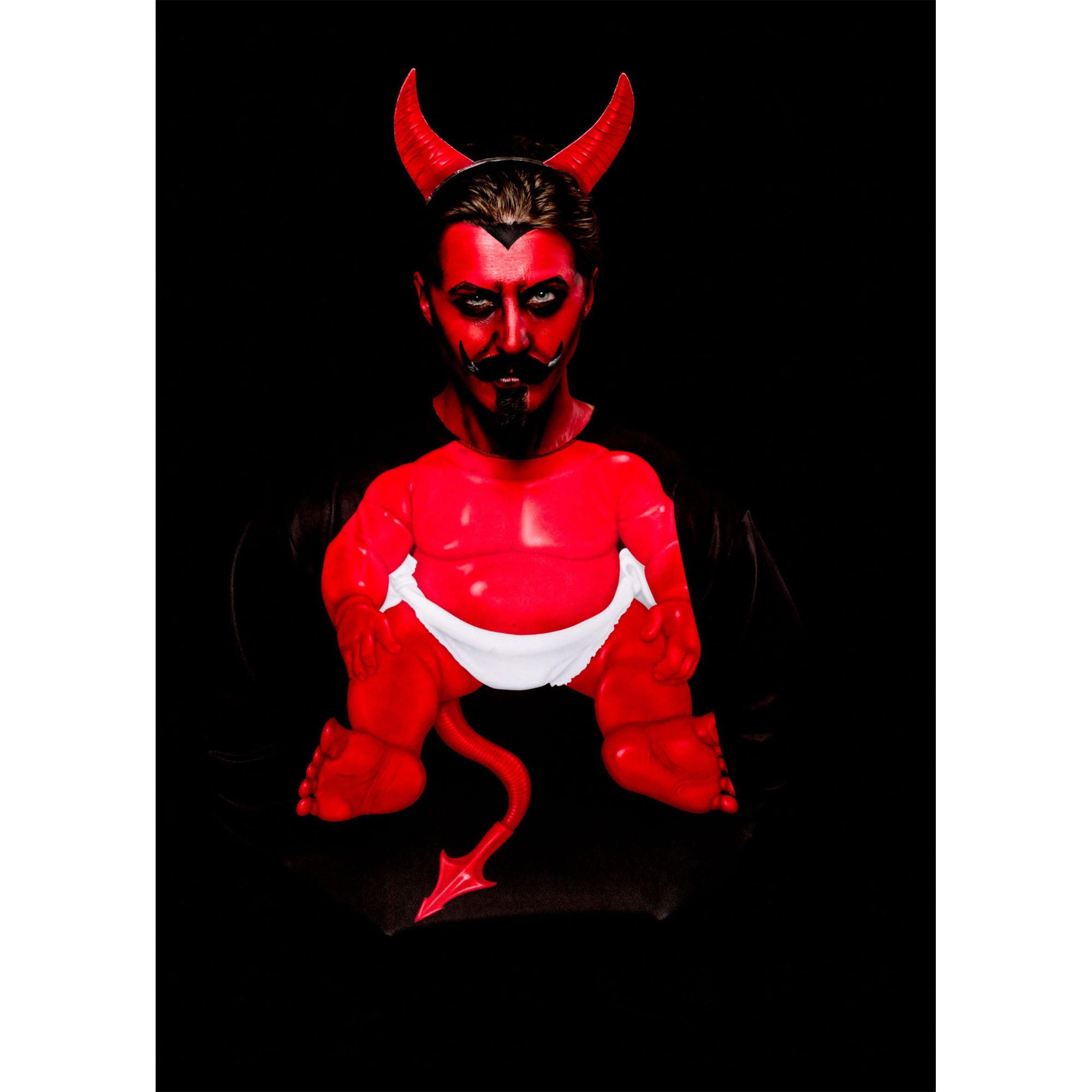 Devil Baby Costume Top for Men - Image 2