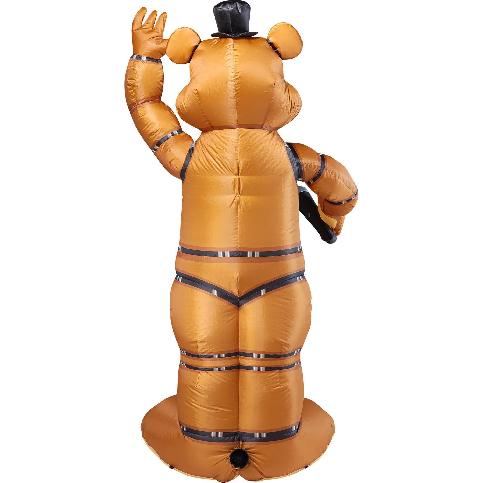 6 Foot Freddy Halloween Inflatable Lawn Decoration - Image 5