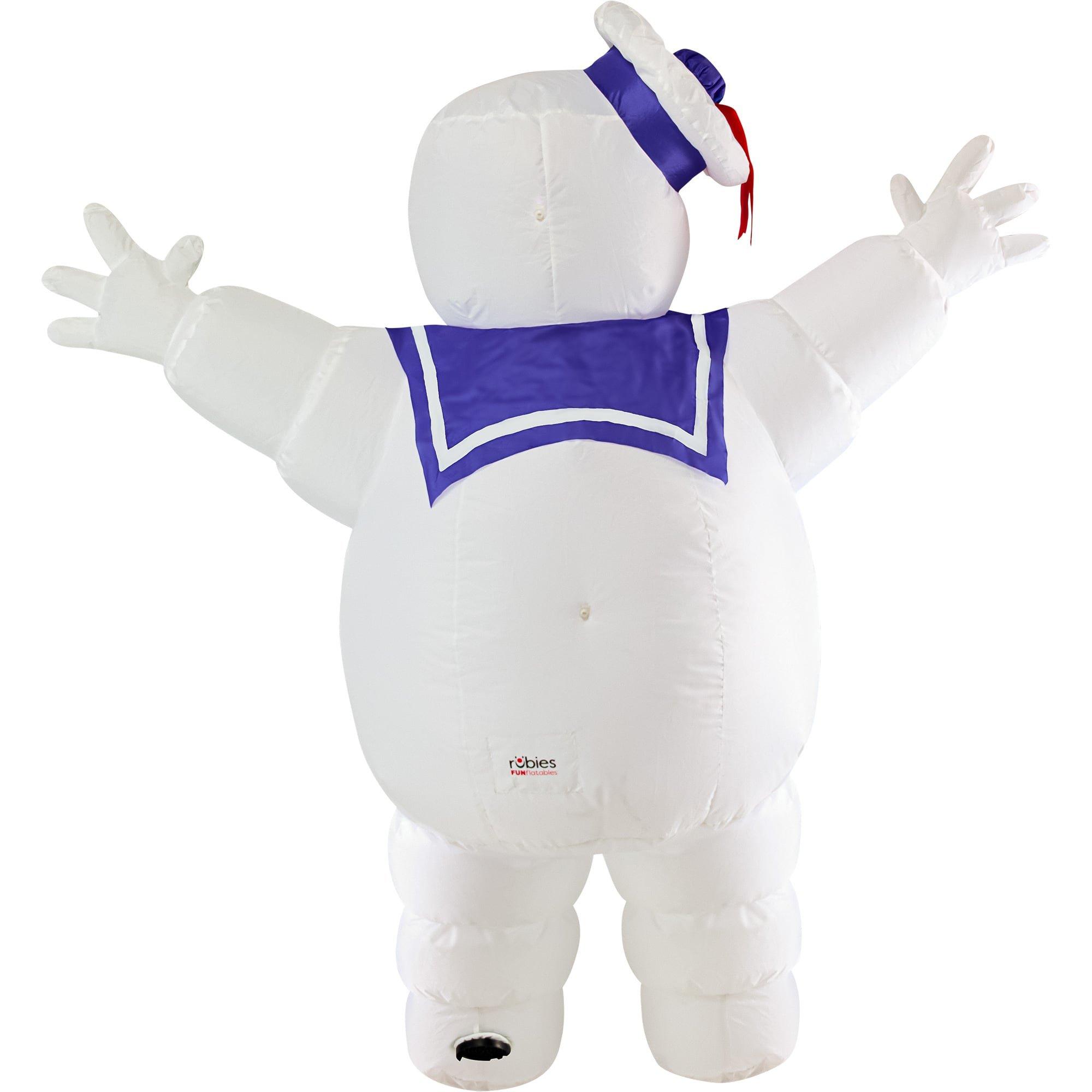 5.5 Foot Ghostbusters Classic Stay Puft Marshmallow Man Halloween Inflatable Lawn Decoration - Image 4