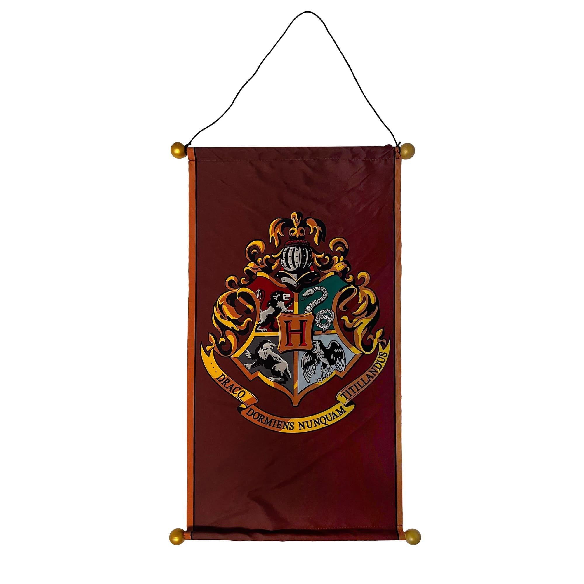33-inch Harry Potter Hogwarts Crest Hanging Banner Decoration - Image 2