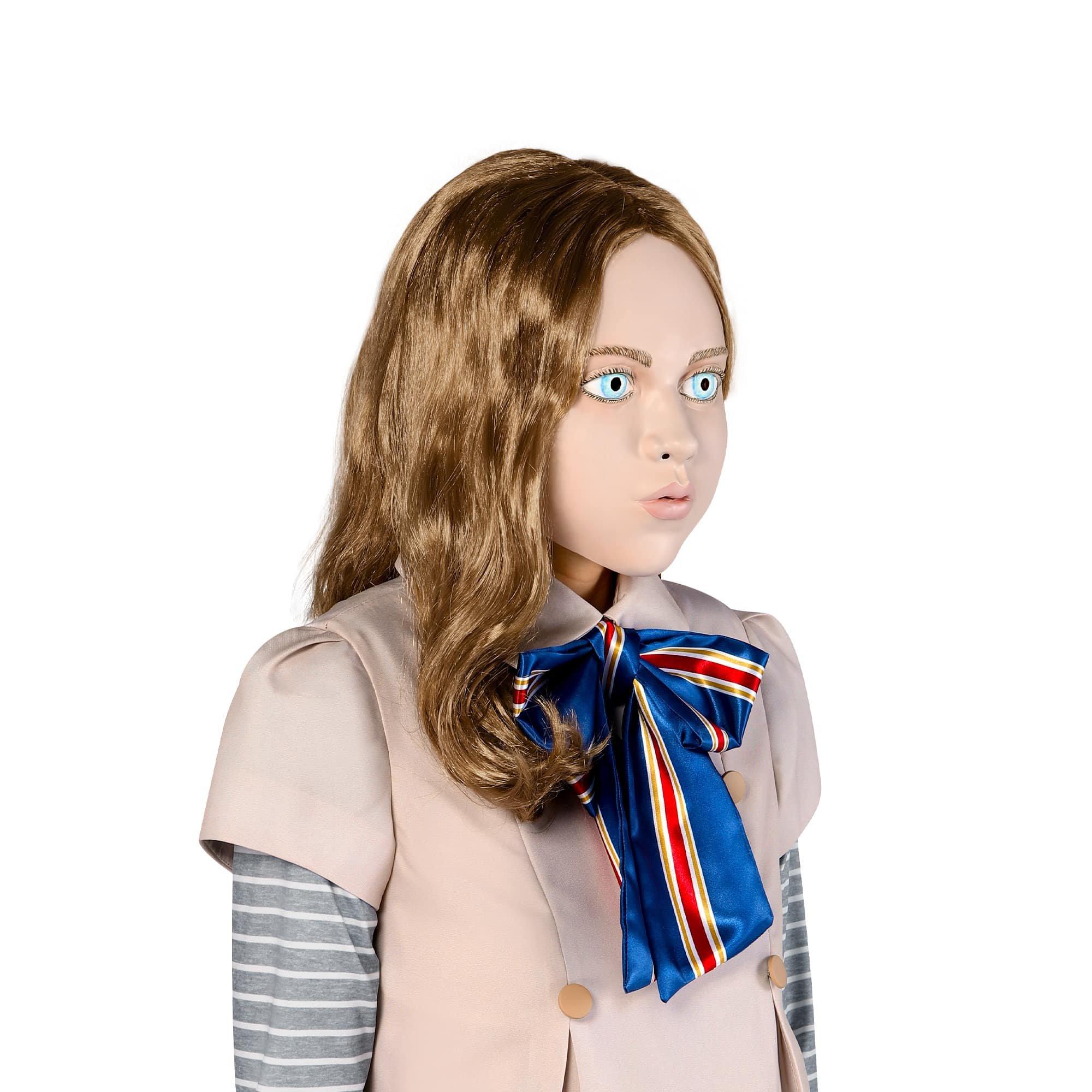 Adult M3gan Mask and Wig - Image 4