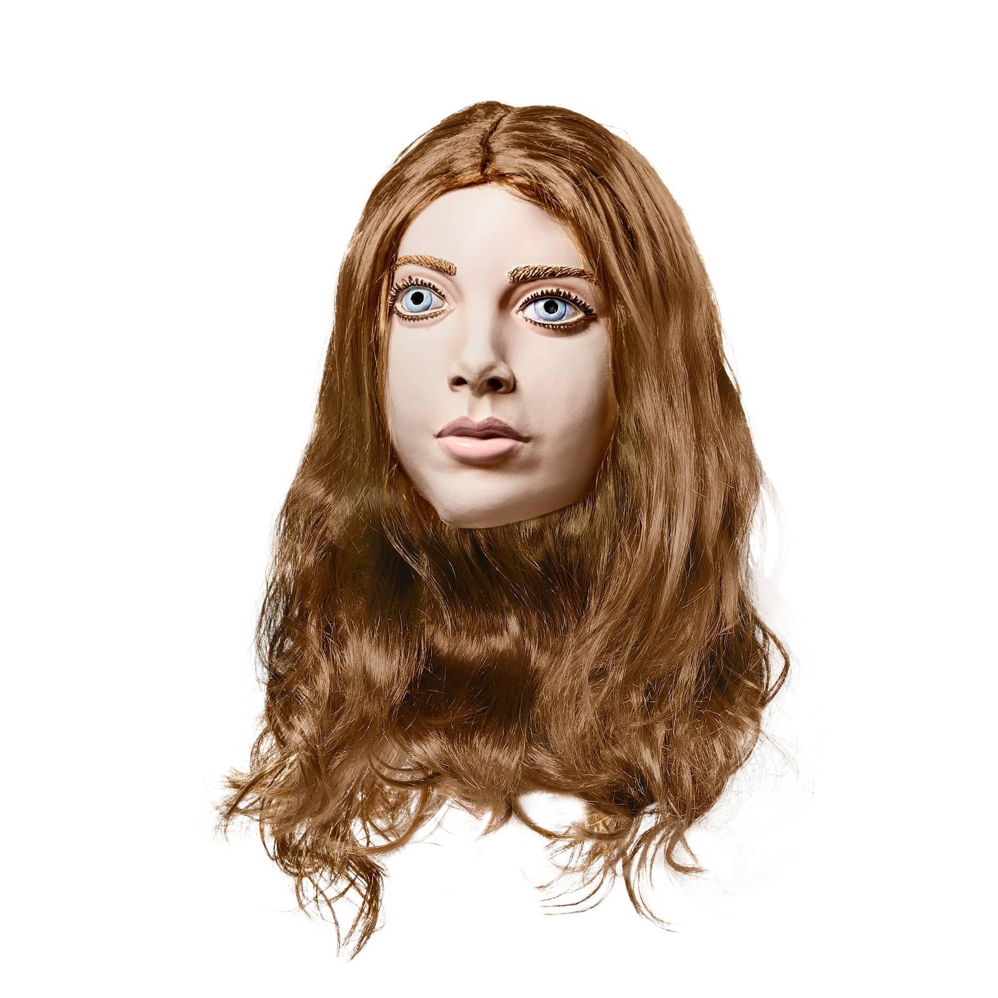 Adult M3gan Mask and Wig - Image 5