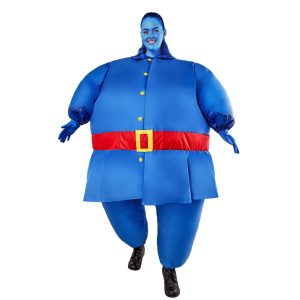Adult Willy Wonka Violet Beauregarde Inflatable Costume