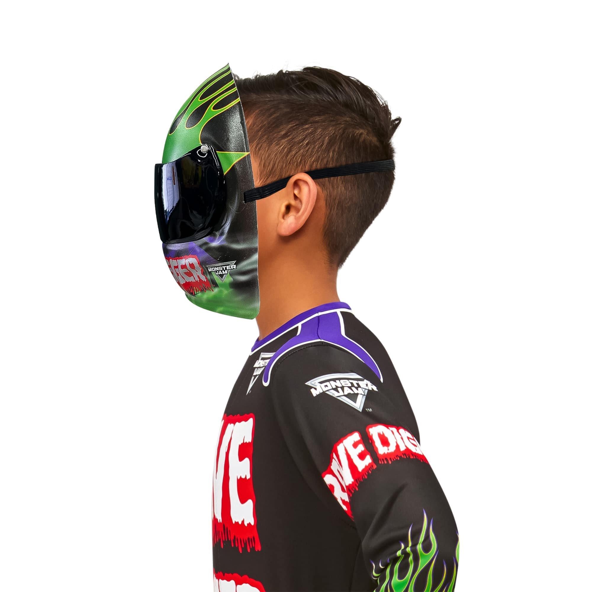 Kids' Monster Jam Grave Digger Half Mask - Image 2