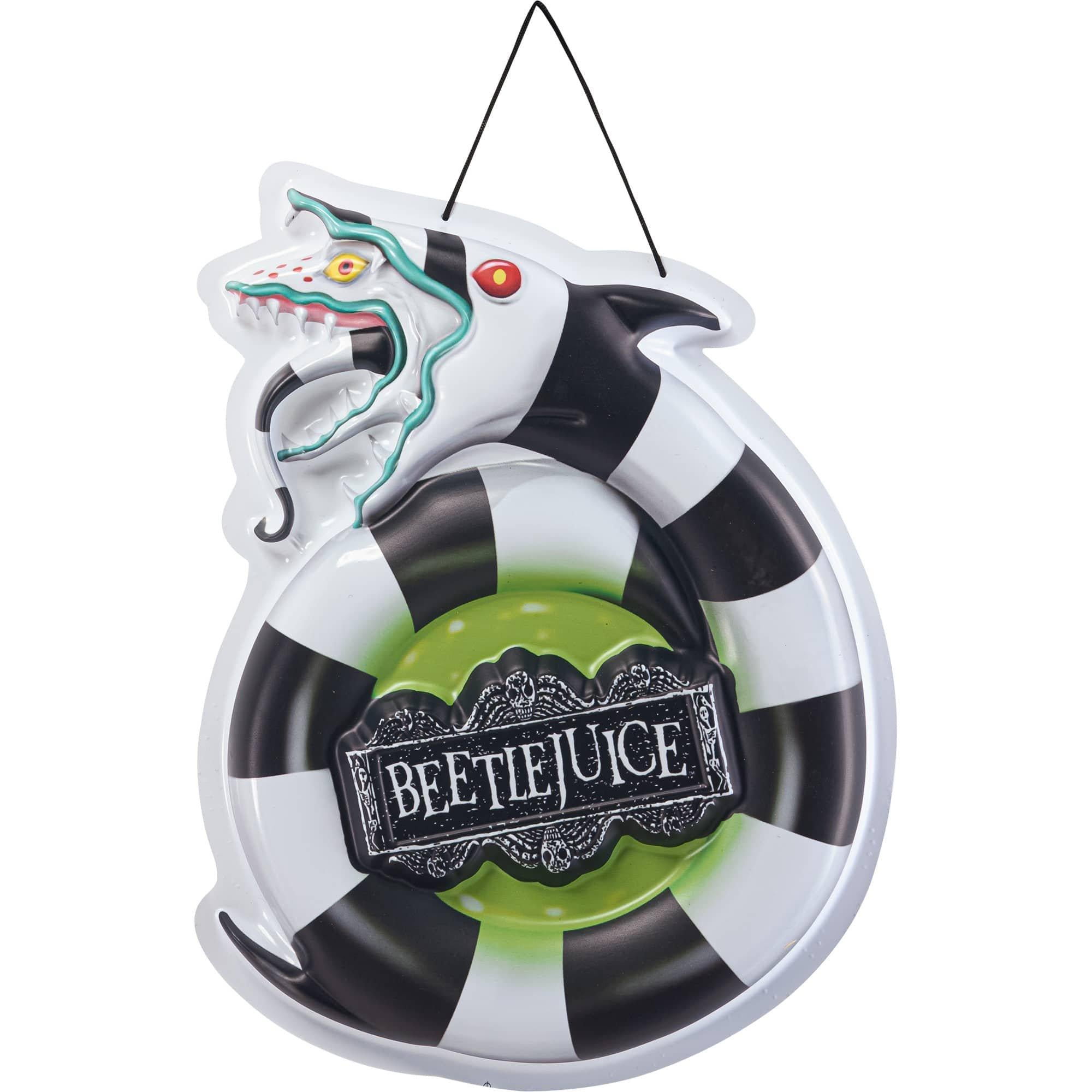 14-inch Beetlejuice Sandworm Front Door Wreath Decoration - Image 2
