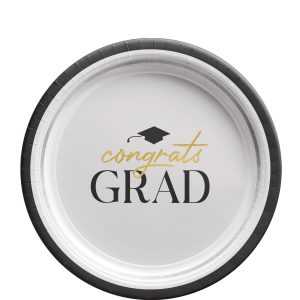 Classic Grad Lunch Plate. 8ct