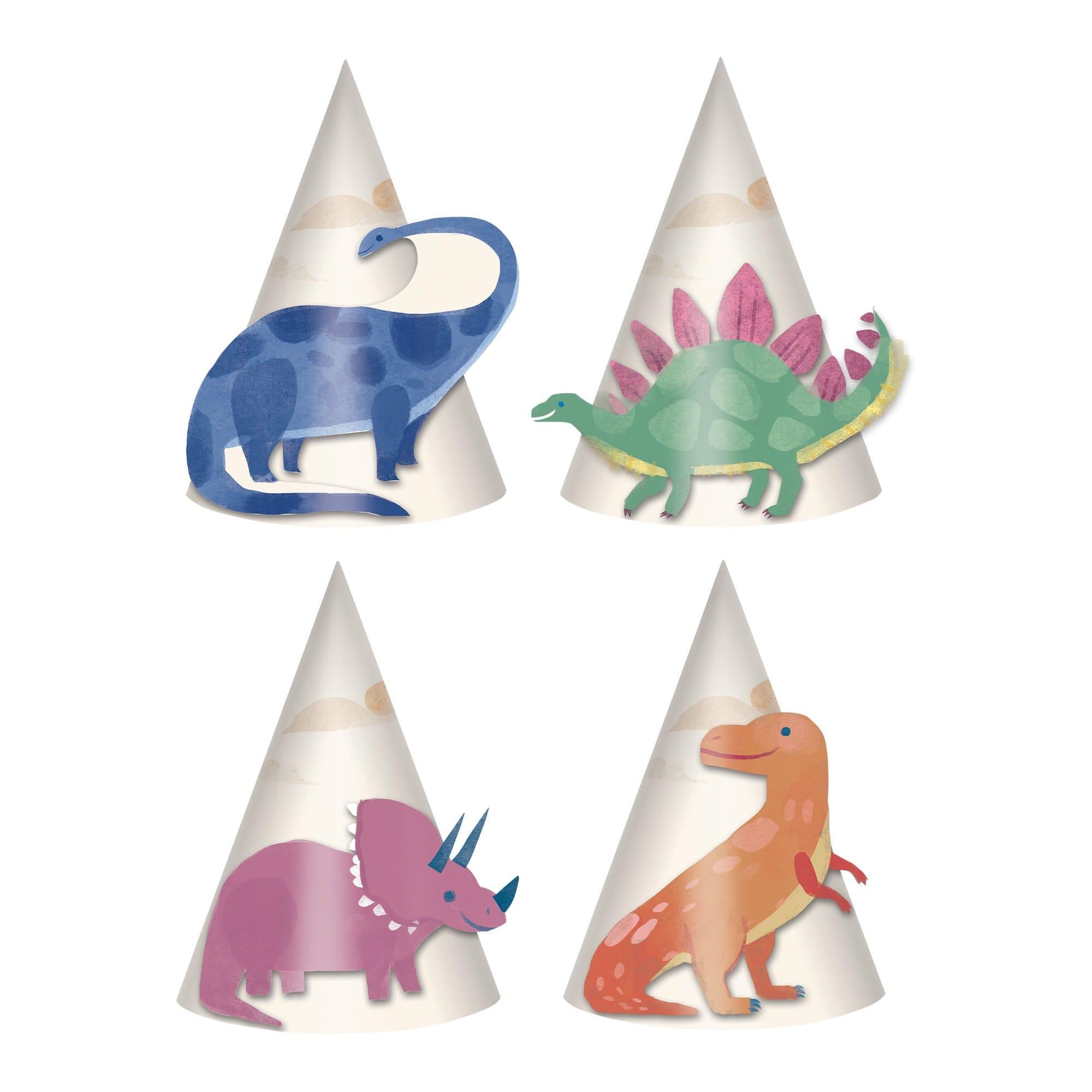 Diggin Dinos Party Hats. 8ct