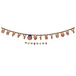 Dragon Party Personalized Banner. 2pc