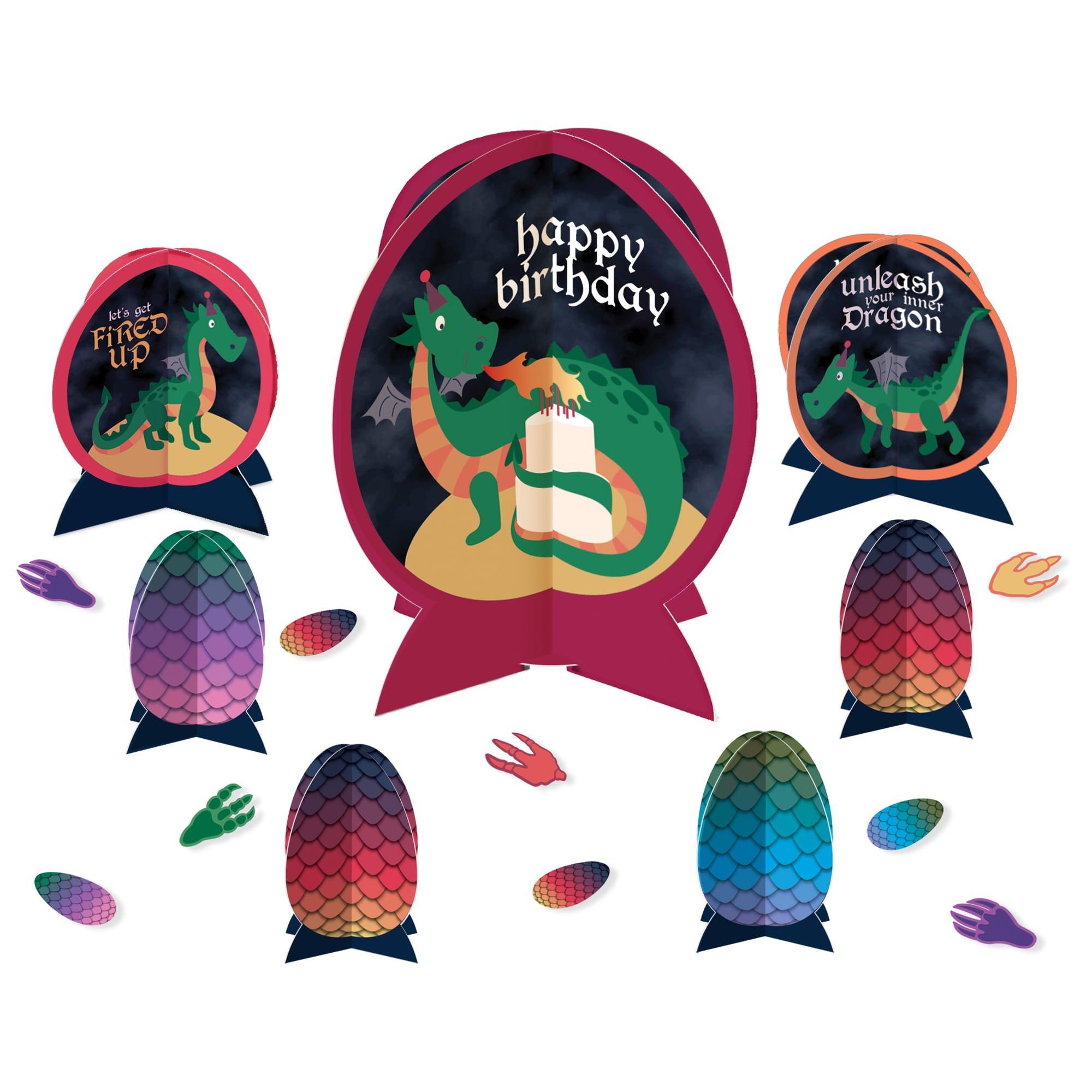 Dragon Party Centerpiece. 7pc - Image 2