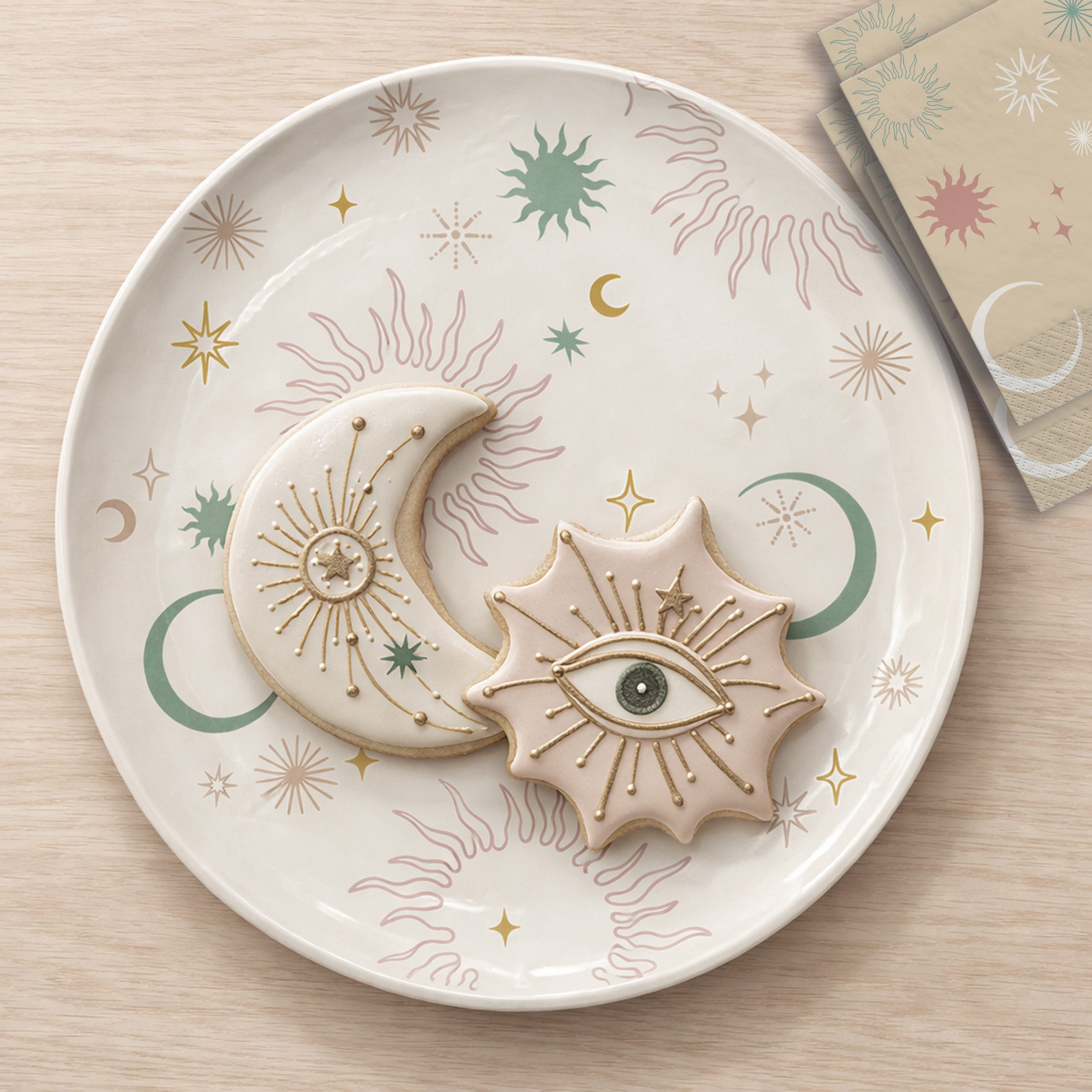 Mystical Astrology Birthday Platter