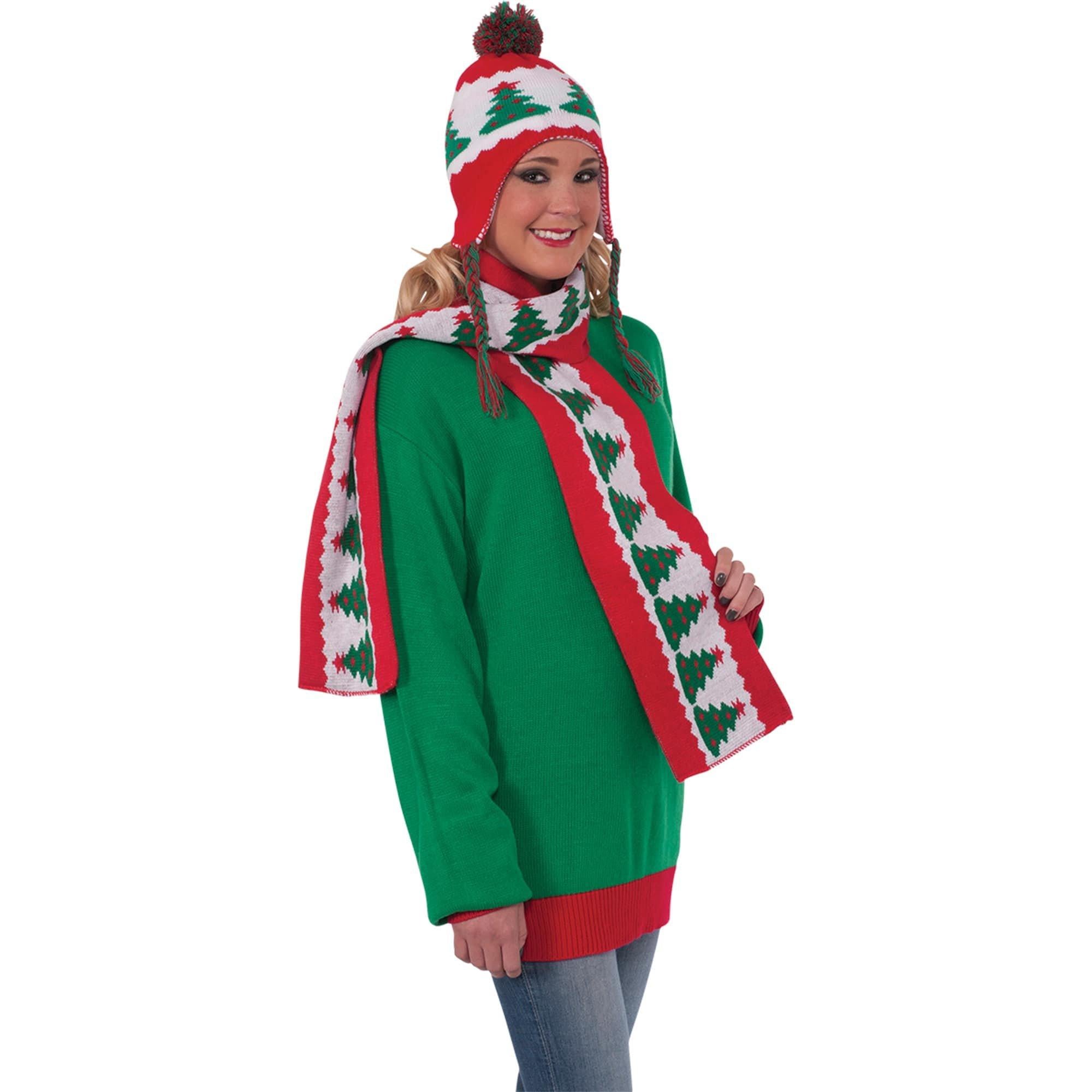Adult Christmans Tree Scarf - Image 2