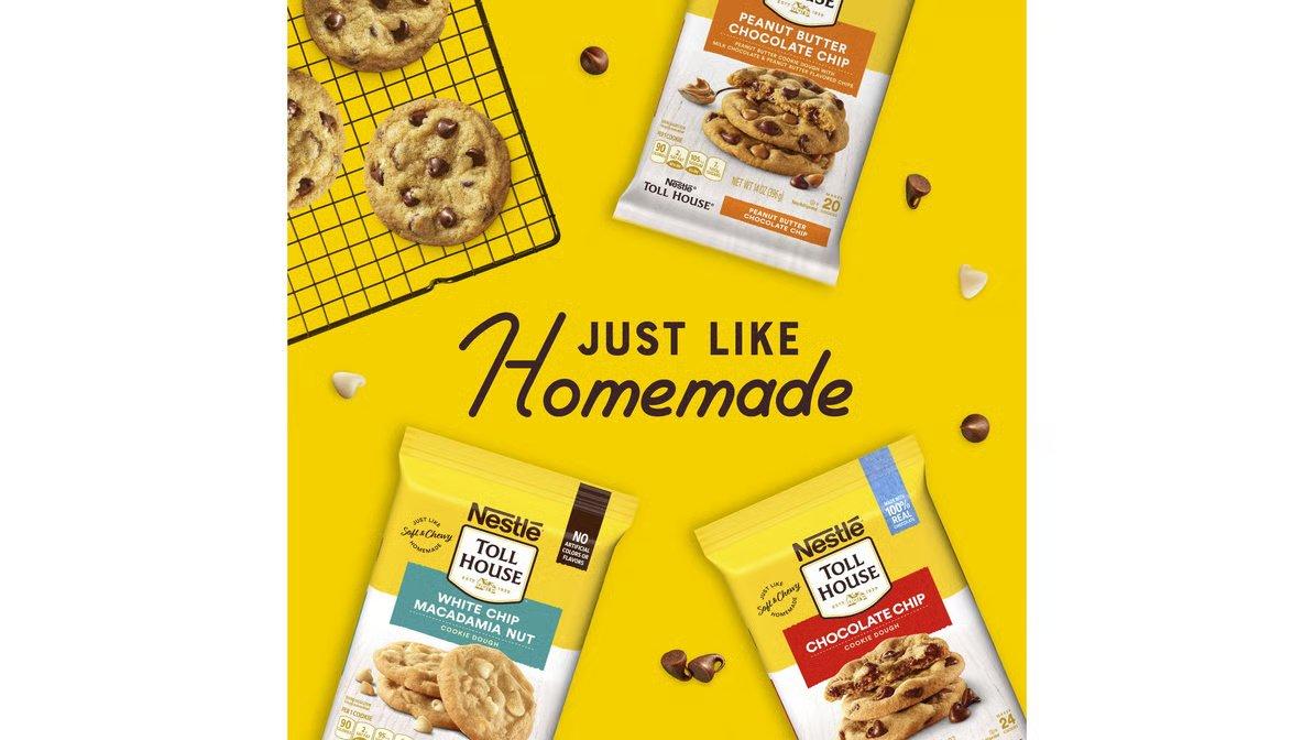Nestle Toll House Chocolate Chip Cookie Dough (16.5 oz) - Image 5