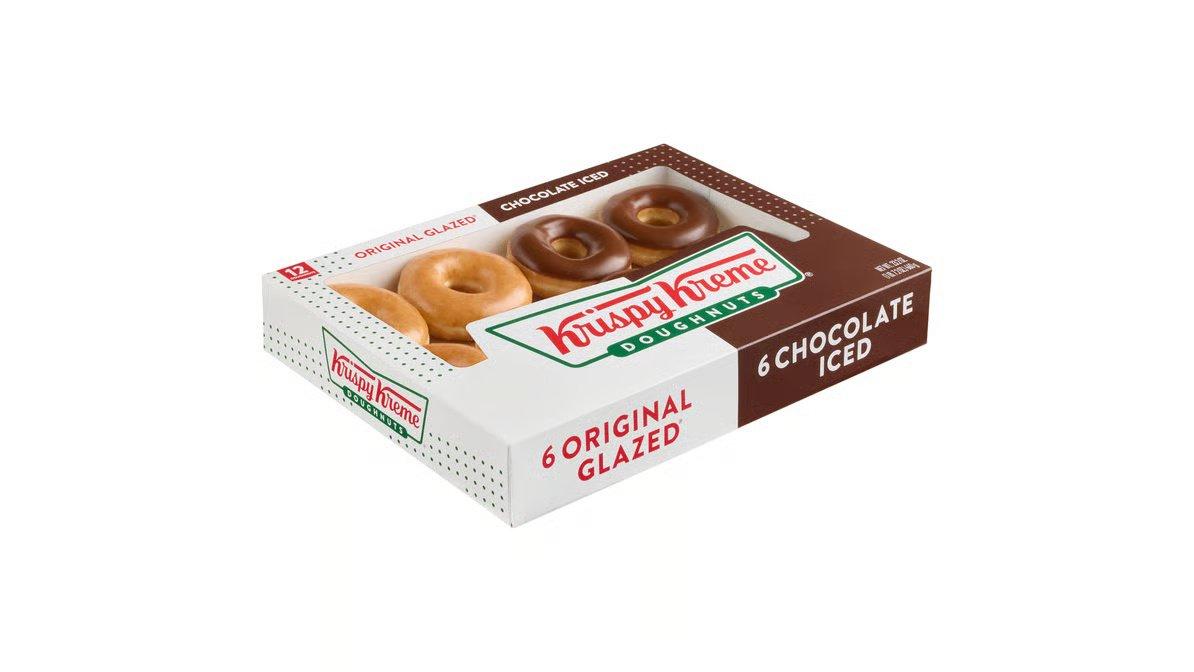 Krispy Kreme Original Glazed® & Chocolate Iced Duo (12 ct) - Image 3