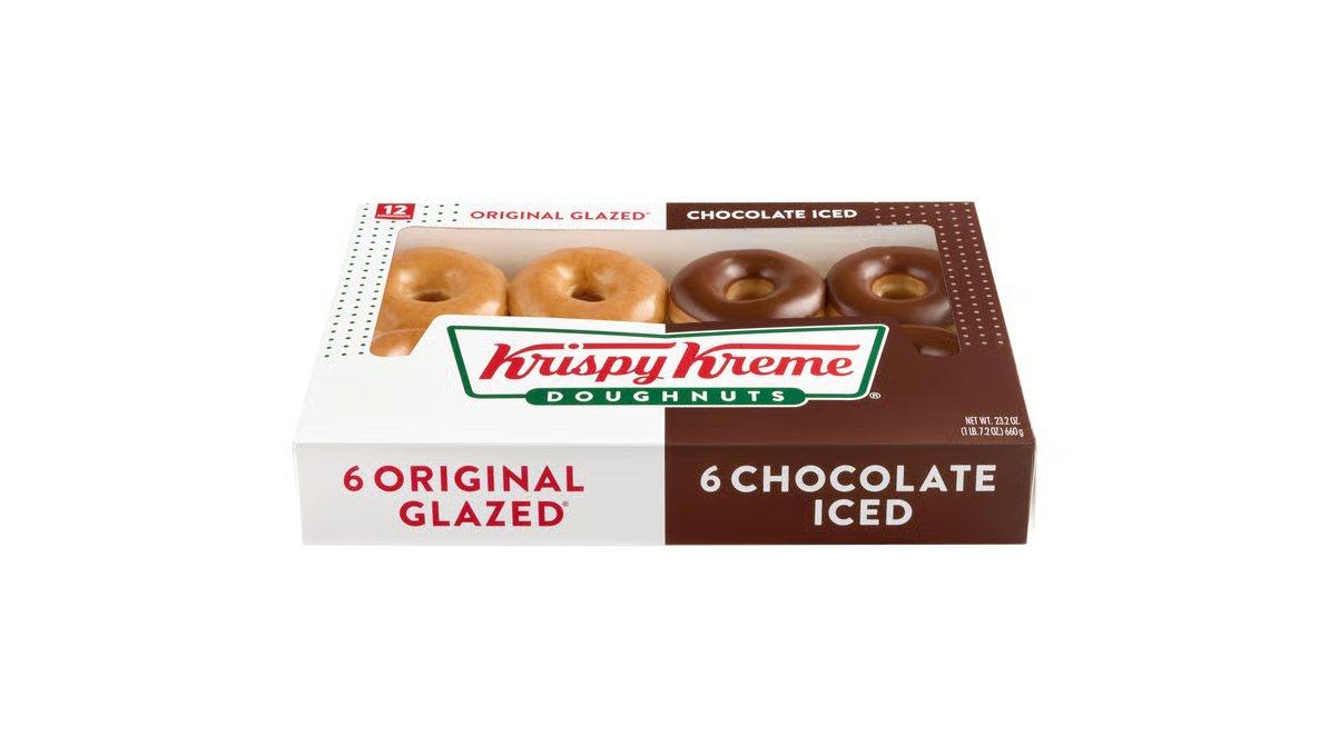 Krispy Kreme Original Glazed® & Chocolate Iced Duo (12 ct) - Image 4