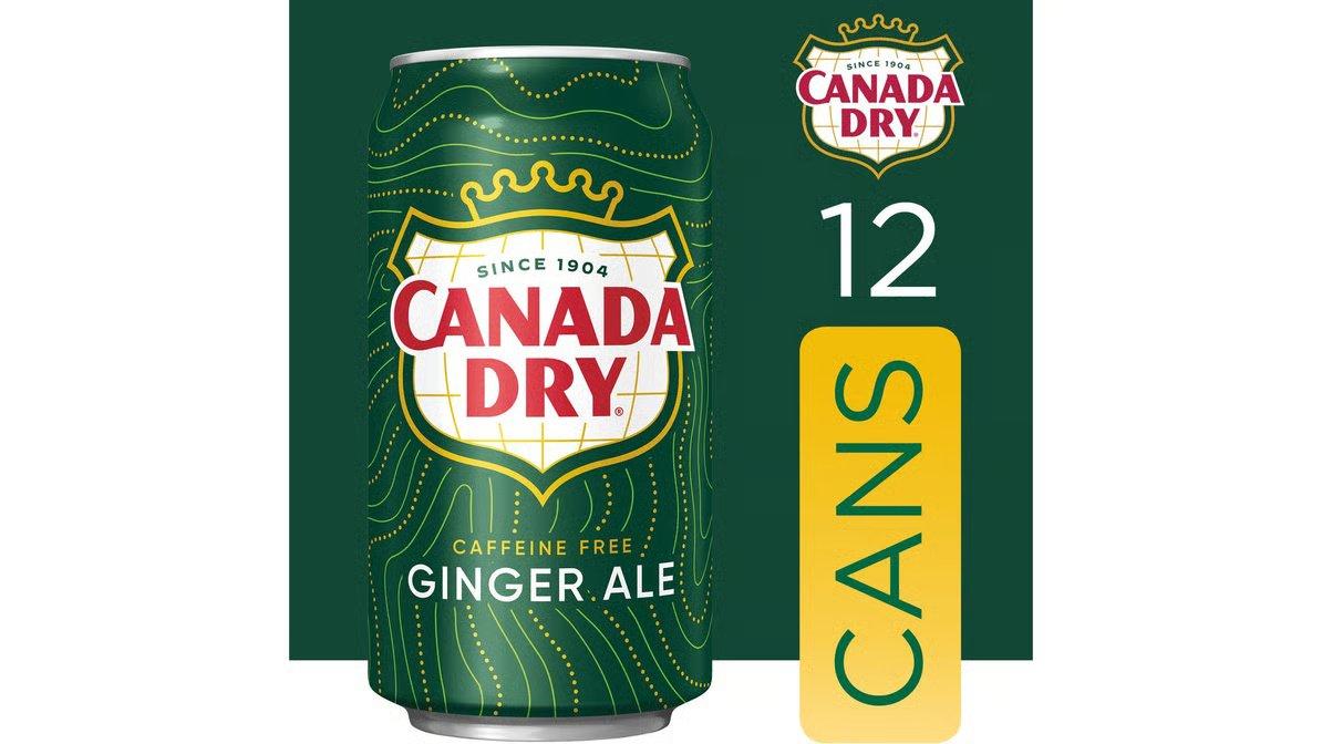 Canada Dry Ginger Ale (12 oz x 12 ct) - Image 2
