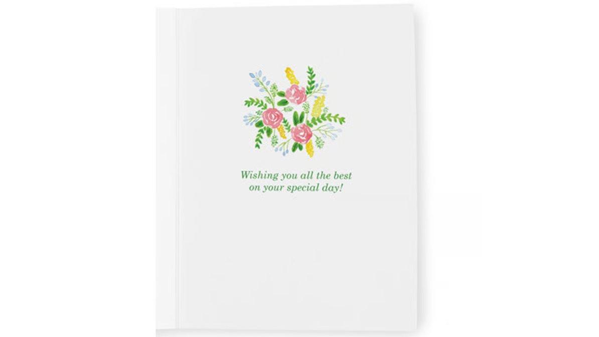 Minted Floral Birthday Card - Image 2