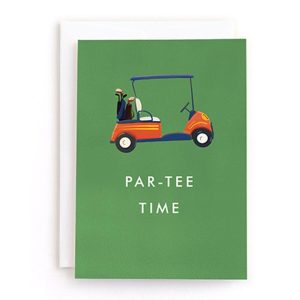 Minted Par-Tee Time Birthday Card