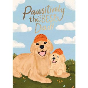 Minted Wuf You Father's Day Card