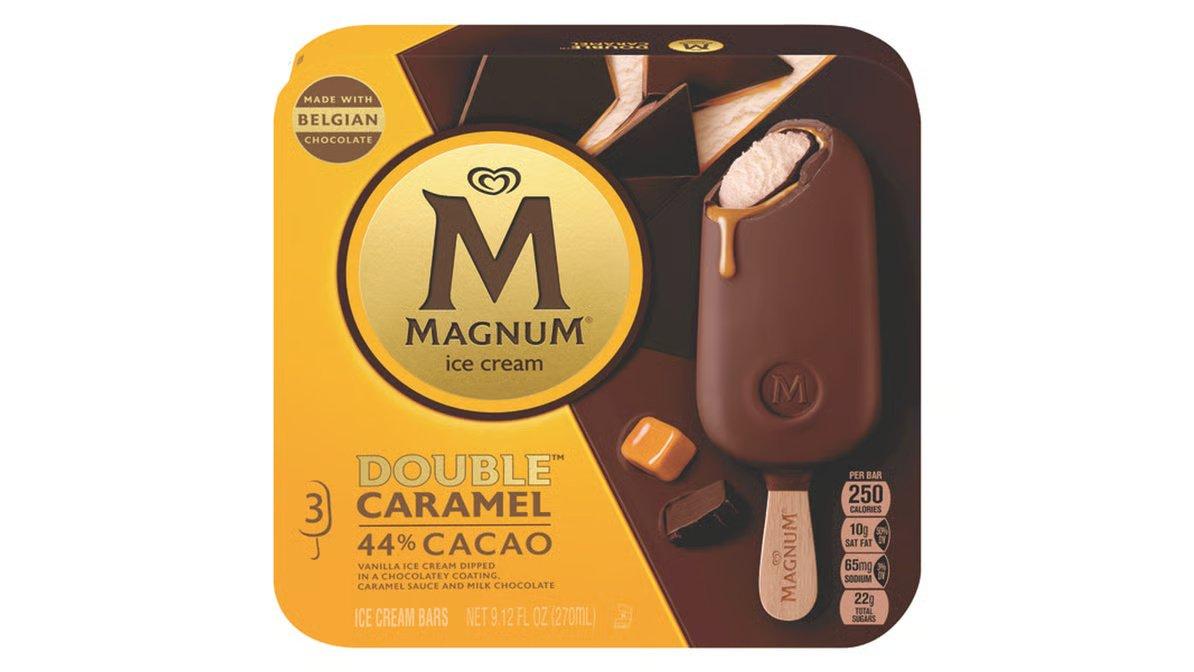 Magnum Ice Cream Bar Double Caramel (3 oz x 3 ct) - Image 2