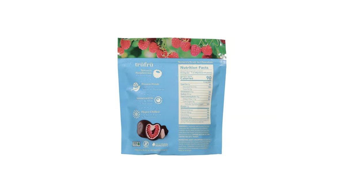 Tru Fru Milk Chocolate Raspberries (8 oz) - Image 5