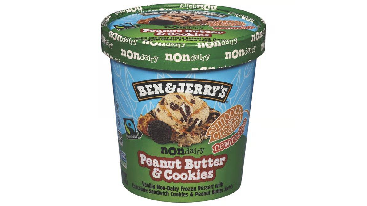 Ben & Jerry's Non-Dairy Ice Cream P.B. & Cookies (1 pt) - Image 2