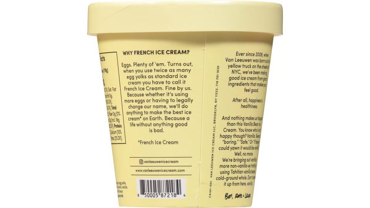 Van Leeuwen Ice Cream Vanilla Bean French Ice Cream (14 oz) - Image 2