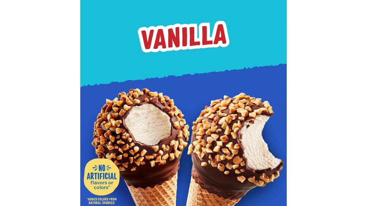 Drumstick Original Sundae Cone Vanilla (4.6 oz x 8 ct) - Image 2