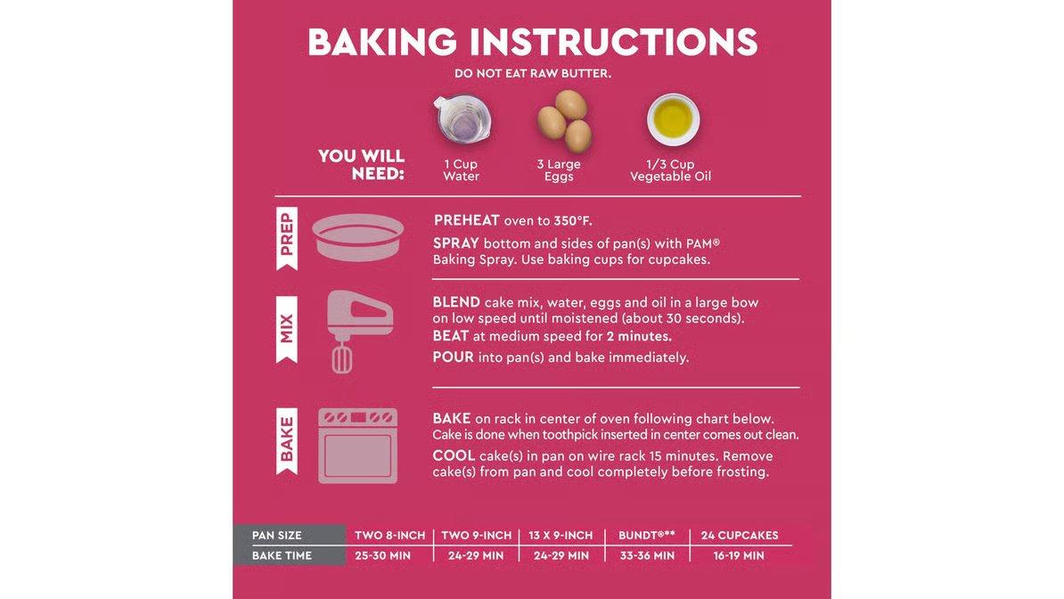 Duncan Hines Perfectly Moist Cake Mix Red Velvet (15.25 oz) - Image 5