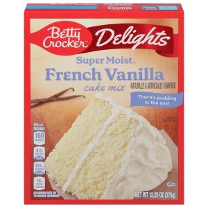 Betty Crocker Delights Super Moist French Vanilla Cake Mix (13.25 oz)