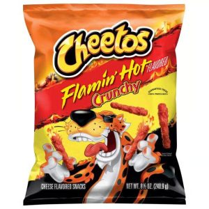 Cheetos Crunchy Flamin' Hot Cheese Flavored Snacks (8.5 oz)