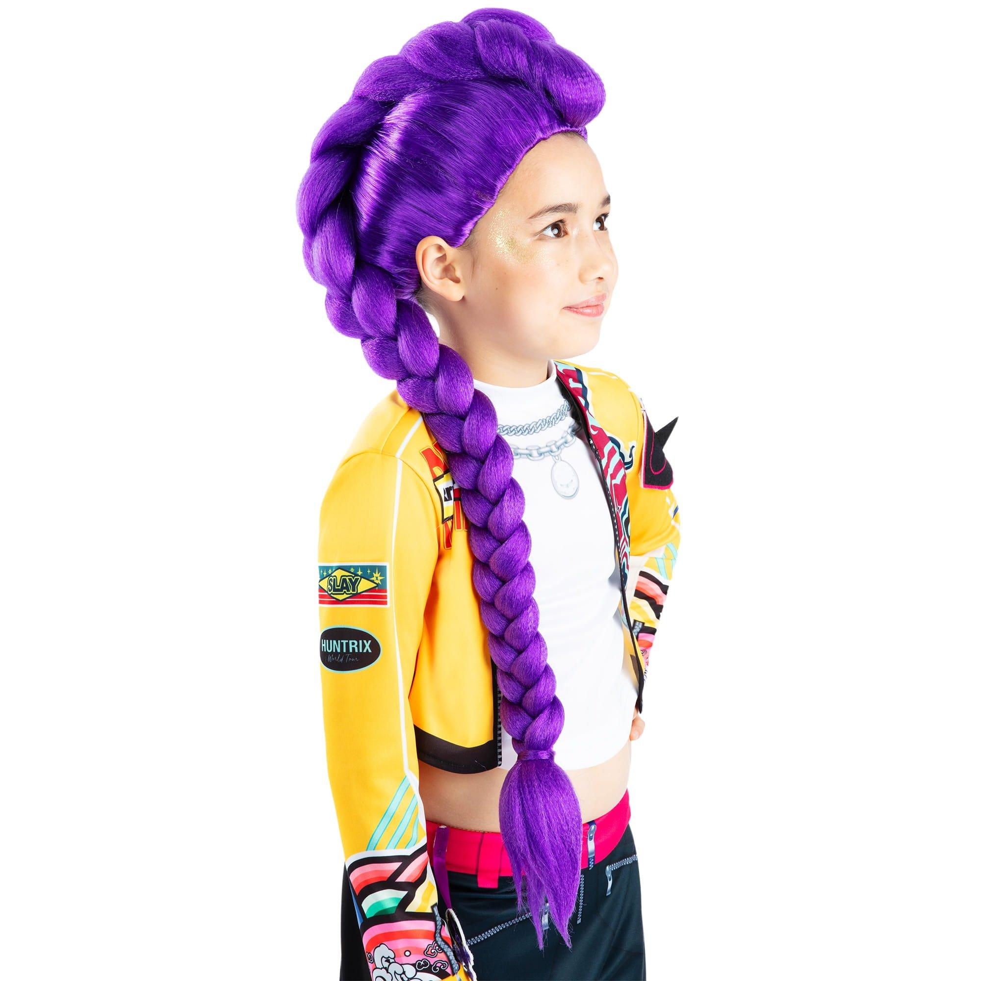 KPop Rumi Demon Hunters Kids Wig - Image 5