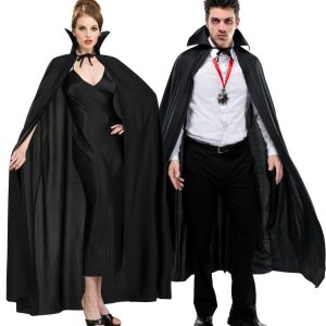 Adult Full Length Black Cape