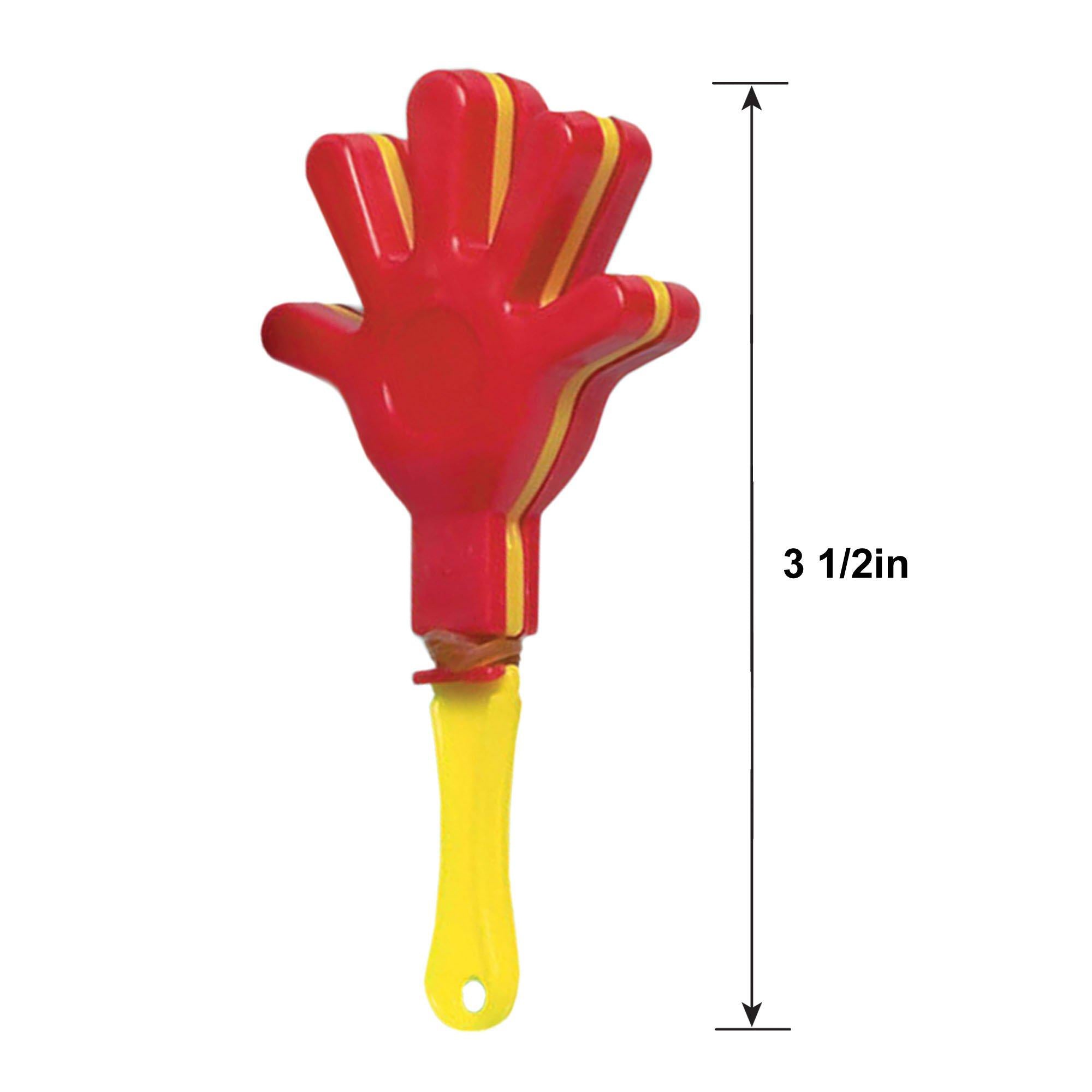 Mini Hand Clappers 12ct – Colorful Party Favor Noise Makers - Image 3