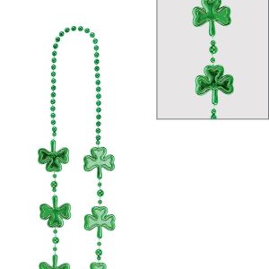 Shamrock Bead Necklace