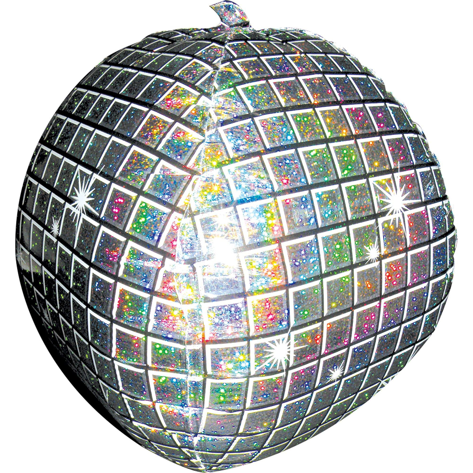 Prismatic Disco Balloon. 15in