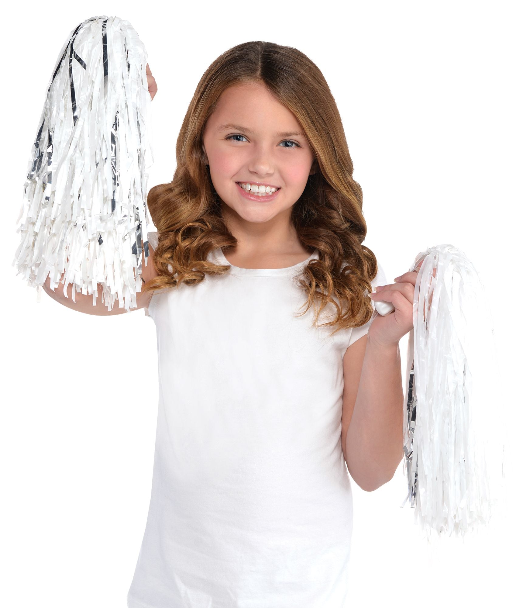 Cheerleader Pom Poms. 2pc. Assorted Colors - Image 7