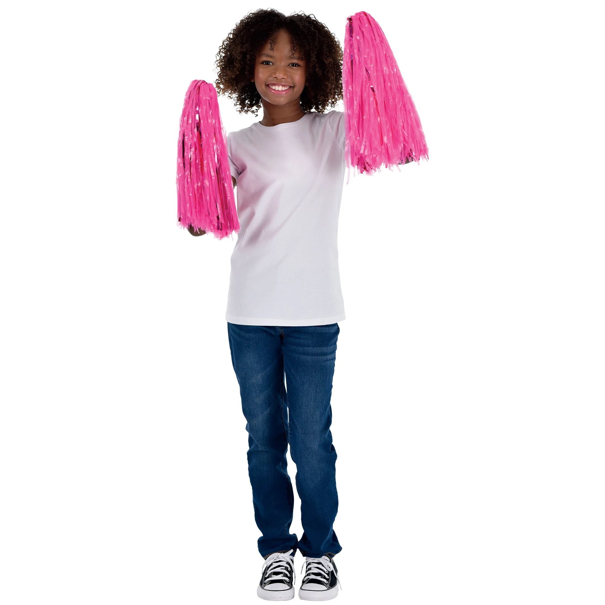 Cheerleader Pom Poms. 2pc. Assorted Colors