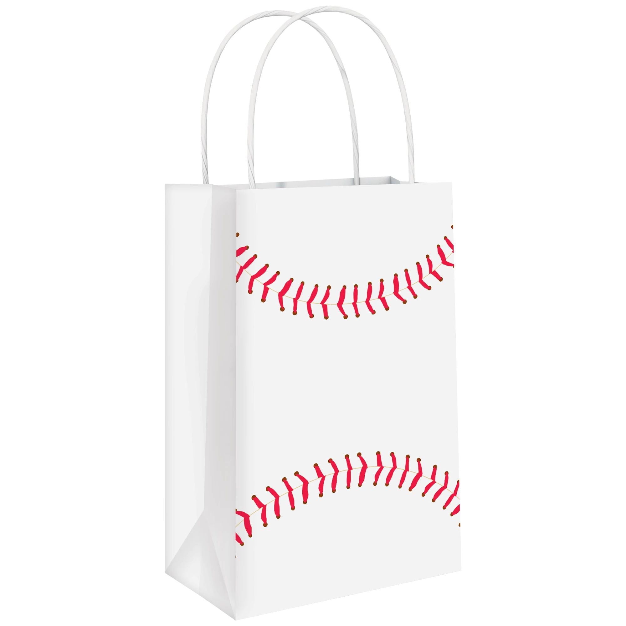 Baseball Kraft Favor Bags. 8ct