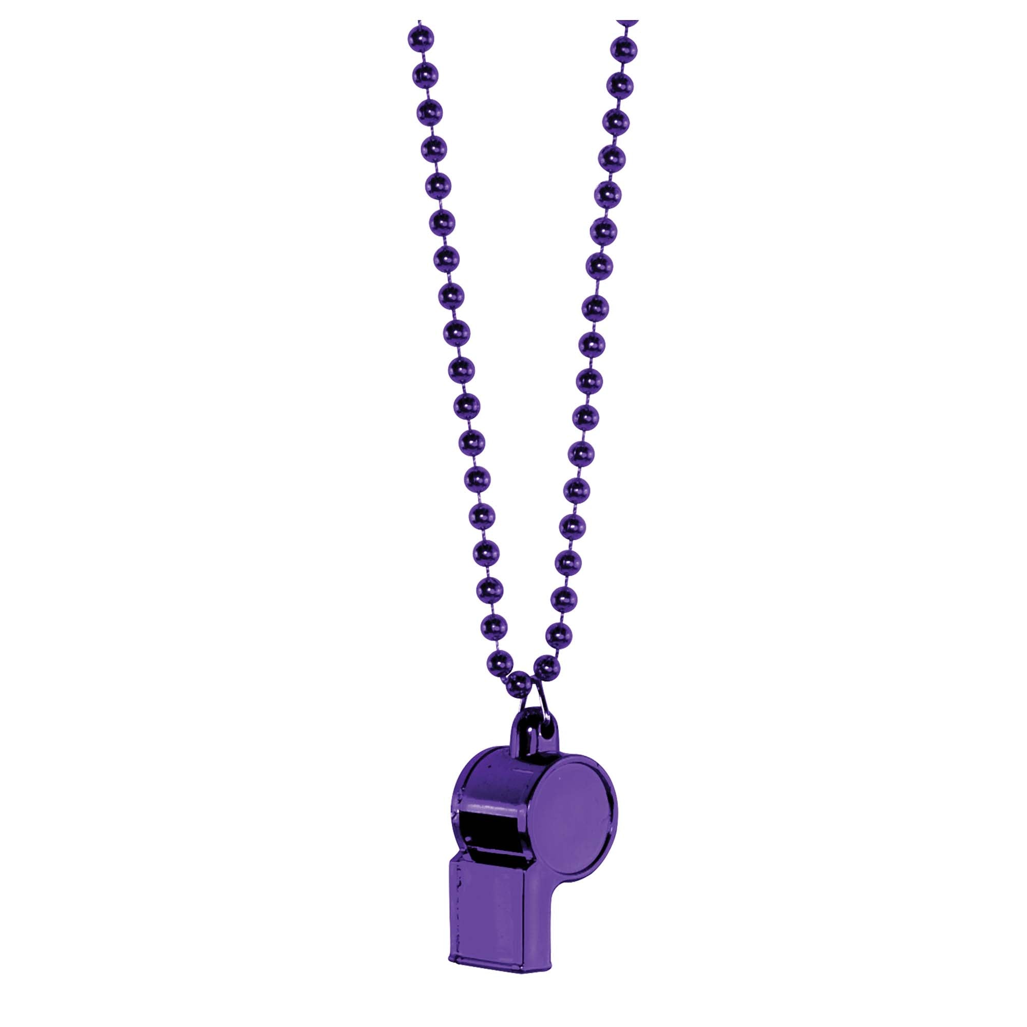 Party Beads with Whistle. Assorted Colors - Image 11