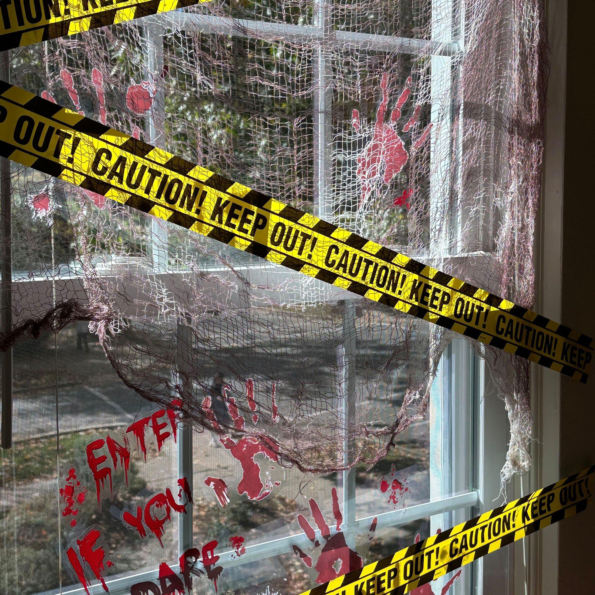 Bloody Hand Print Wall Decals 19pc - Image 3