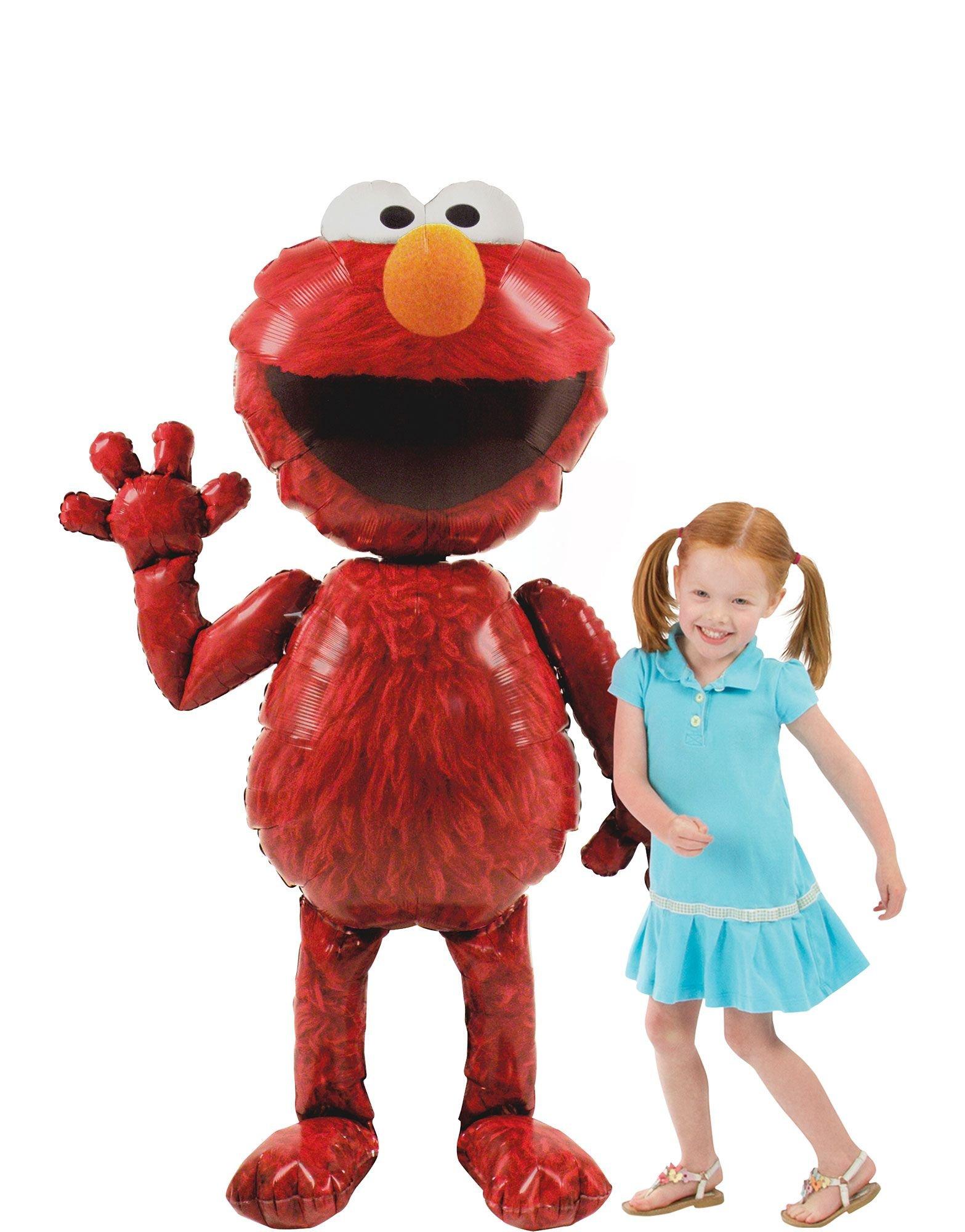 Giant Gliding Elmo Balloon. 54in