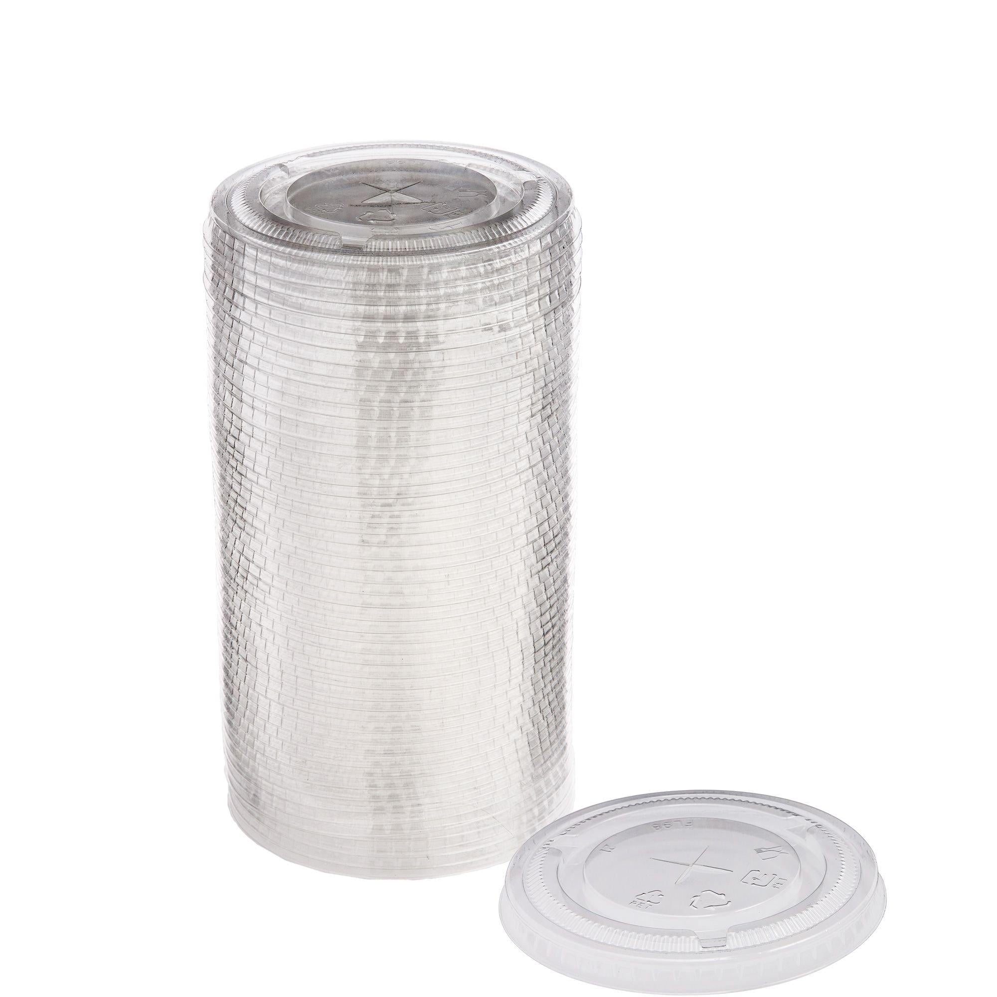 Clear Plastic 18oz Cup Lids. 4in. 50ct