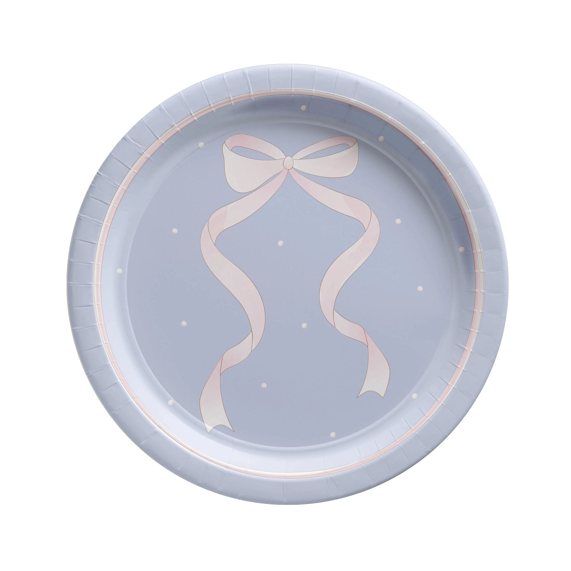 Tying the Knot Dessert Plates. 7in. 8ct