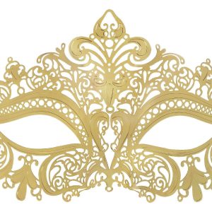 Gold Filigree Masquerade Mask