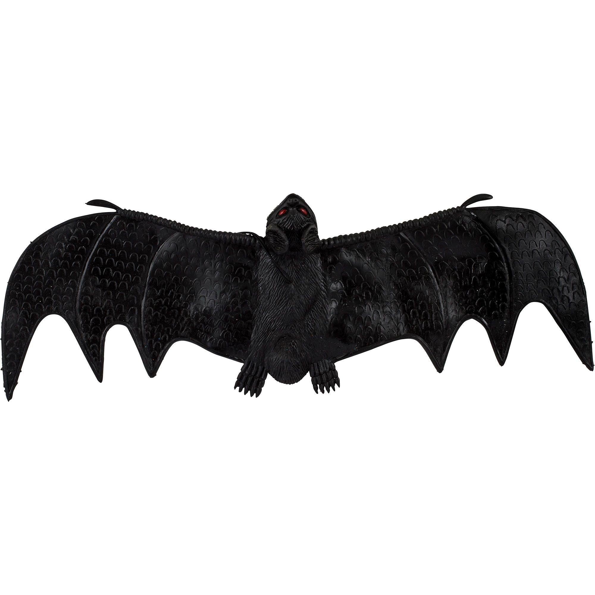 Black Rubber Bat. 9in x 4in