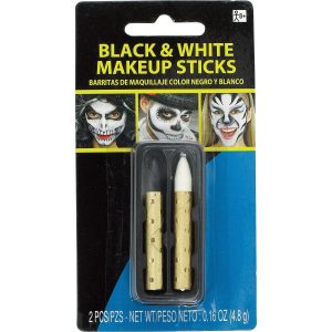TEST Black & White Makeup Sticks 2ct
